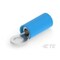 Te Connectivity Ring Terminal, #6 Stud Size, 16 AWG, 300 V, Nylon Insulated, Blue 2-320561-3 - alternate 1